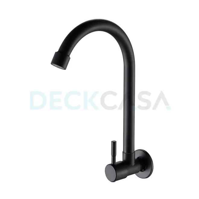 Torneira de Cozinha Parede 6603 Black Deckcasa
