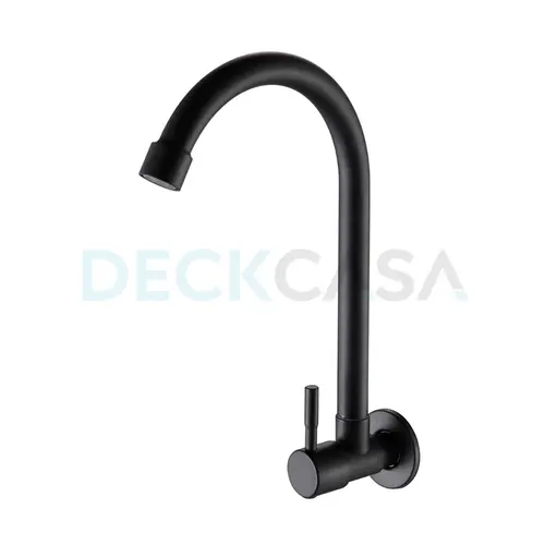 Torneira de Cozinha Parede 6603 Black Deckcasa