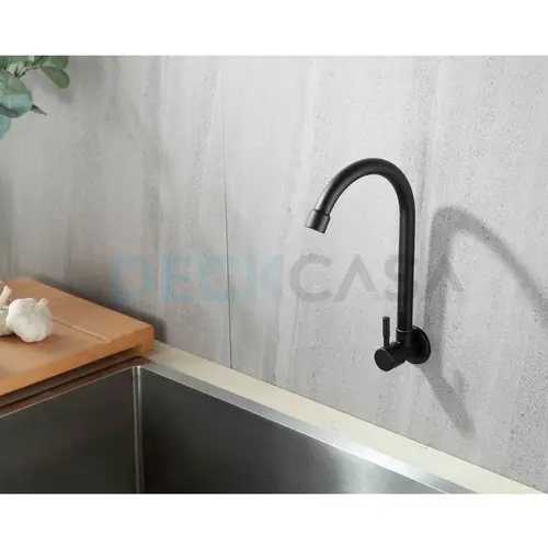 Torneira de Cozinha Parede 6603 Black Deckcasa