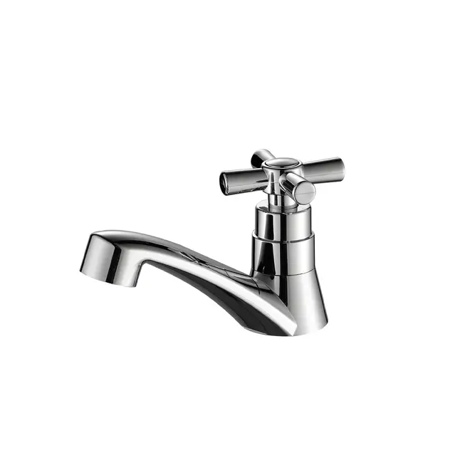 Torneira para Lavatório ABS 6712 Cruzeta Cromada Deckcasa