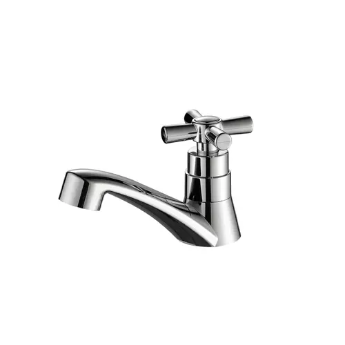Torneira para Lavatório ABS 6712 Cruzeta Cromada Deckcasa
