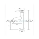 Torneira para Lavatório ABS 6715 Slim Cromada Deckcasa
