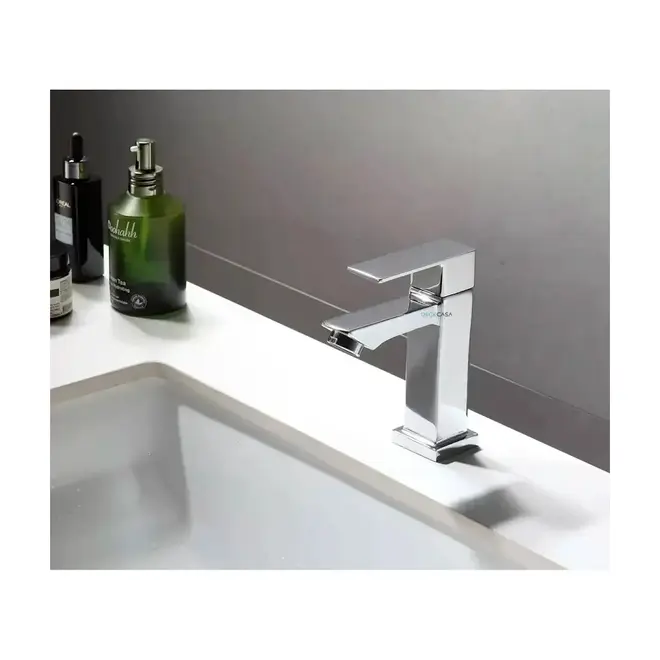 Torneira para Lavatório Baixa 617 Cromada Deckcasa