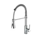 Torneira Monocomando Gourmet para Cozinha com Ducha Cromada Deckcasa