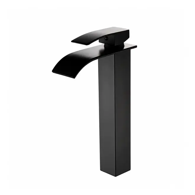 Torneira Monocomando para Lavatório Alta 6020 Cascata Black Deckcasa