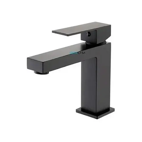 Torneira Monocomando para Lavatório Baixa 6036 Quadrada Black Deckcasa