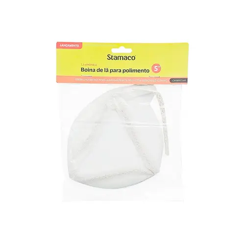 Boina de Lã Sintética para Polimento 125 mm Stamaco