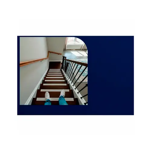Canto de Degrau L Médio 3 Metros Preto Alumark