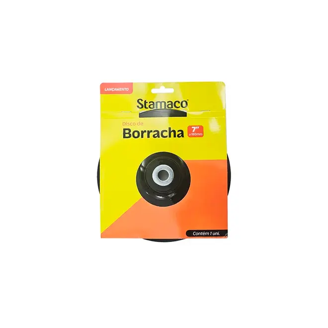 Disco de Borracha para Boina 180 mm Stamaco