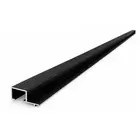 Friso de Junção 3Mt Preto Alumark