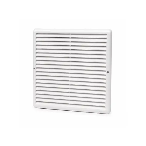 Grade de Ventilação Quadrada Branca 19x19 cm Ventokit