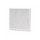 Grade de Ventilação Quadrada Branca 19x19 cm Ventokit