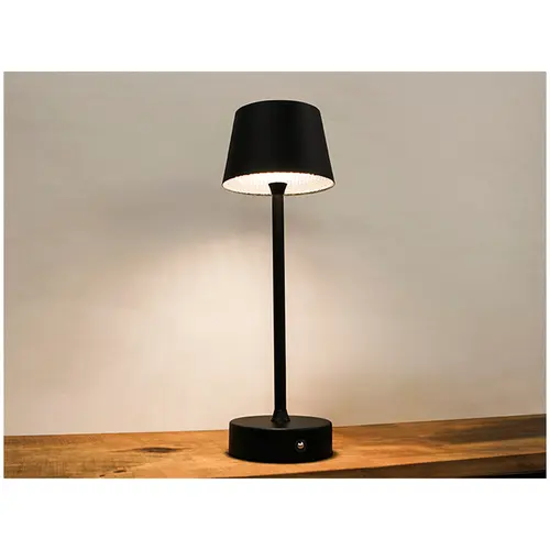 Luminária de Mesa LED Recarregável Louvre Taschibra