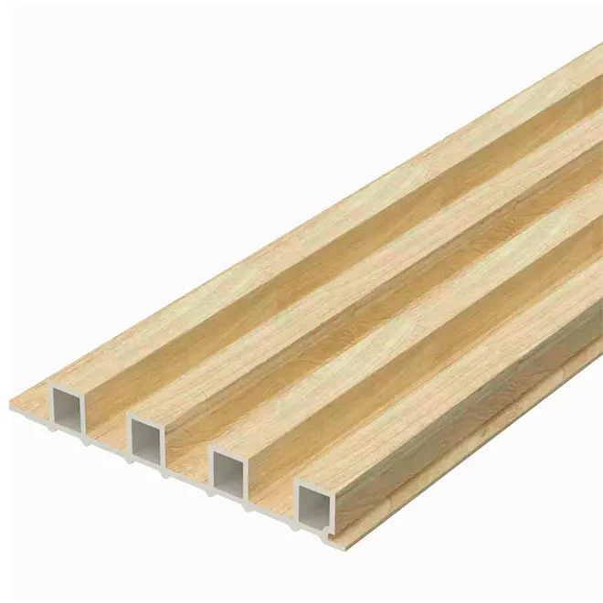 Painel Ripado Marfim em Barra 2,60m x 16cm Montblanc