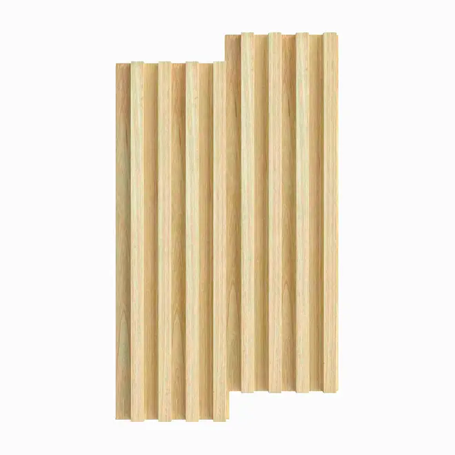 Painel Ripado Marfim em Barra 2,60m x 16cm Montblanc
