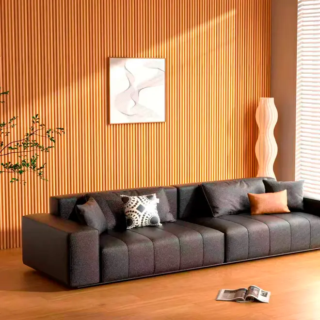 Painel Ripado Curupixa em Barra 2,60m x 16cm Montblanc