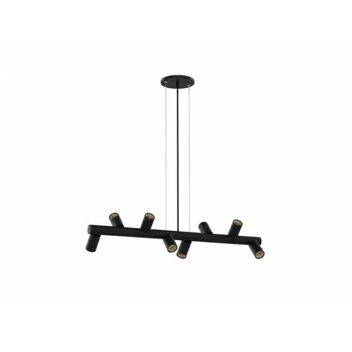 Pendente Amora 8 Lâmpadas E27 Preto Taschibra