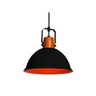 Pendente Factory P Preto Fosco Taschibra