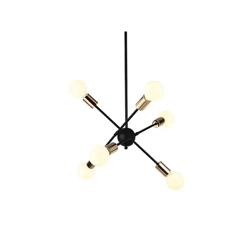 Pendente Gravit 6 Lâmpadas Taschibra