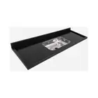 Pia de Cozinha Granito Rubi Negresco 1,20m RW