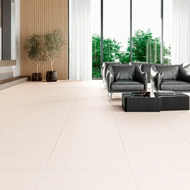 PISO 90X90 ACETINADO RETIFICADO LOUVRE PLUS CX 2,41M2 CECAFI