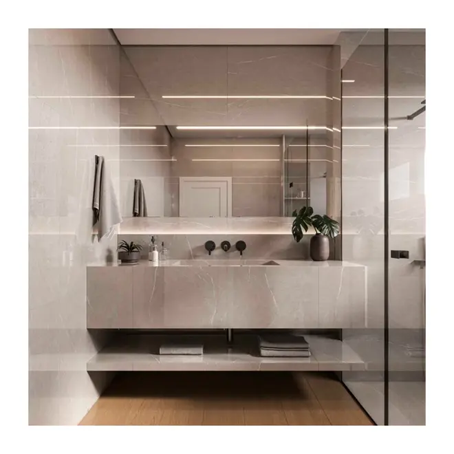 Porcelanato 60x120cm Polido Essence Cinza Cx2,20m² Incesa