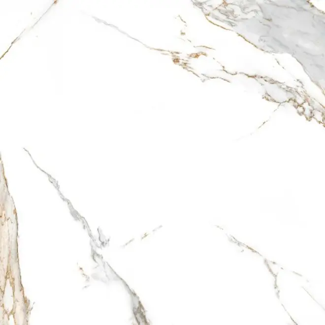 PORCELANATO 80X80 POLIDO CACACATA ORO LUX  CX 2,60M2 BIANCO
