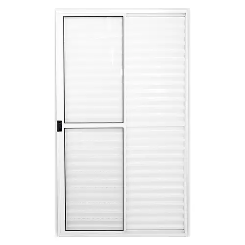 Porta Balcão 3 Folhas Light Branco 210x120 Lux