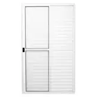 Porta Balcão 3 Folhas Light Branco 210x120 Lux