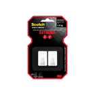 Gancho Scotch Médio 01Kg Branco 2un. Autocolante 3M