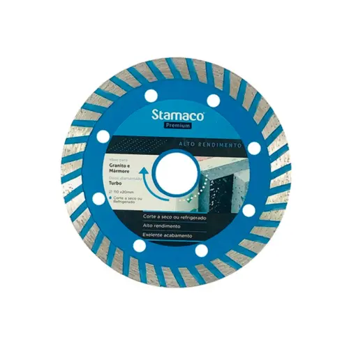DISCO DIAMANTADO PREMIUM TURBO 4 3/8" STAMACO