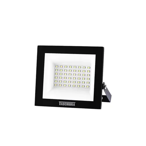 Refletor LED TR Slim 50W Preto 6500K Taschibra