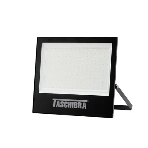 Refletor LED TR Slim 200W Preto 6500K Taschibra