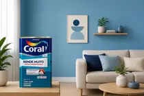Tinta Acrílica Rende Muito 16L Azul dos Andes Coral