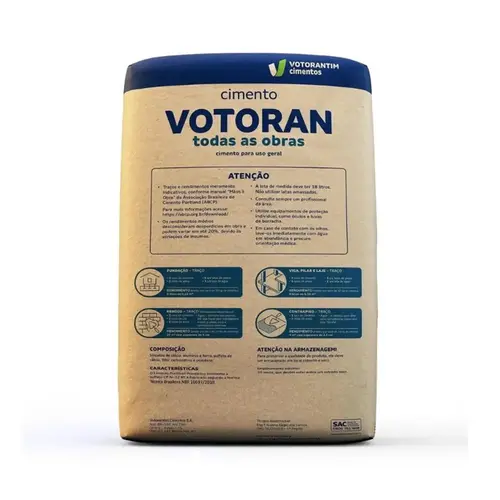 Cimento Todas As Obras 25Kg Cp-II Votoran