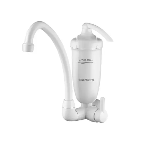 Purificador C/Torneira  Acqua Bella Parede Branco Lorenzetti
