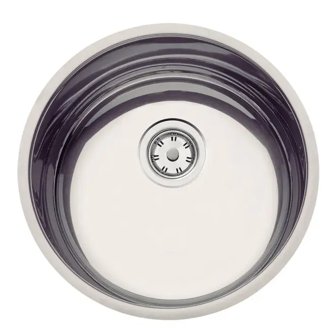 Cuba de Embutir Redonda Luna 35 BL em Aço Inox Alto Brilho 35cm 94012/202 Tramontina