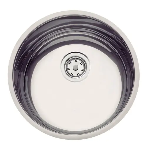 Cuba de Embutir Redonda Luna 35 BL em Aço Inox Alto Brilho 35cm 94012/202 Tramontina