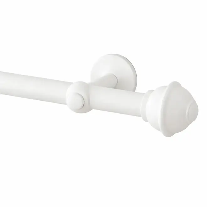 VARÃO PARA CORTINA SIMPLES 19 2,0M BRANCO ALUMIFENIX