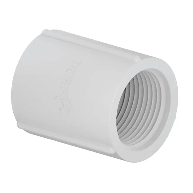 LUVA C/ROSCA 3/4 BRANCO TIGRE