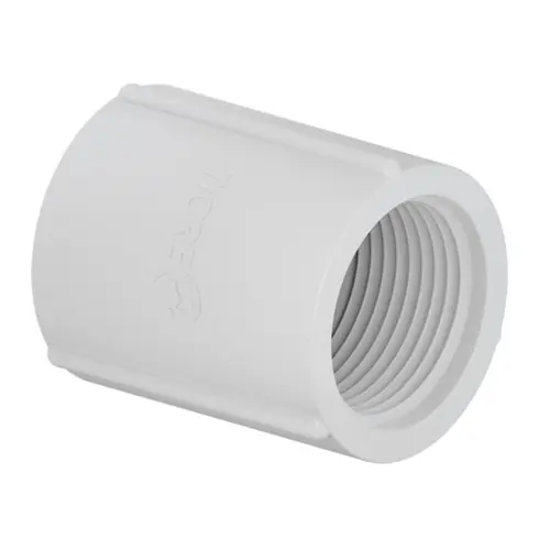 LUVA C/ROSCA 3/4 BRANCO TIGRE