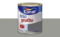 Tinta Grafite Claro de Fundo e Acabamento 014 0,9L Coral