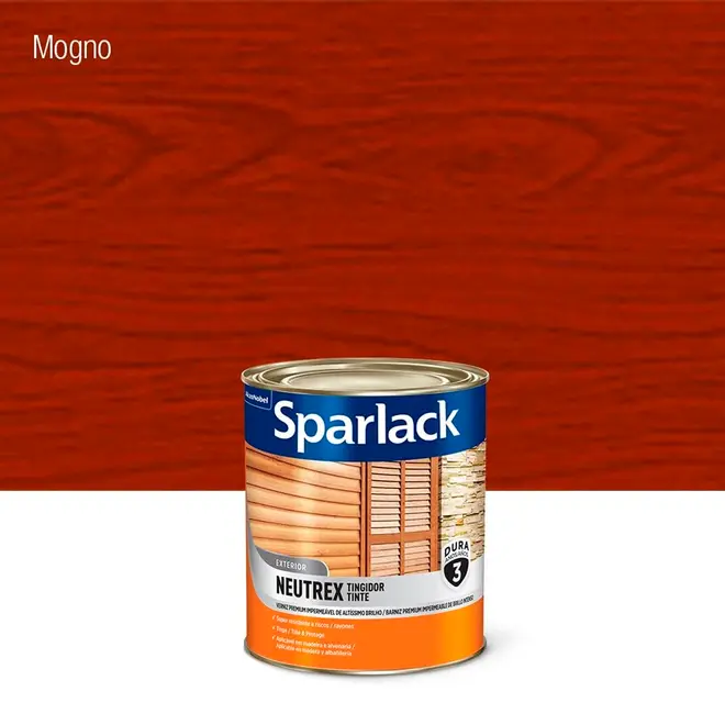 Verniz Sparlack Neutrex Mogno 0,9l Coral