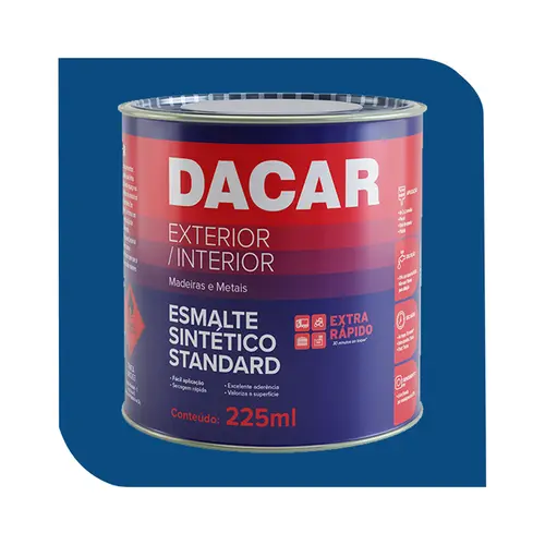 Esmalte Sintético Standard 225ml Azul França Dacar