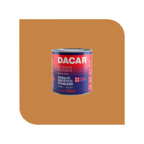 ESMALTE SINTÉTICO 225ML MARROM CONHAQUE DACAR