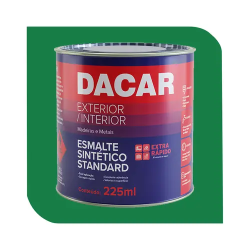 Esmalte Sintético Standard 225ml Verde Folha Dacar