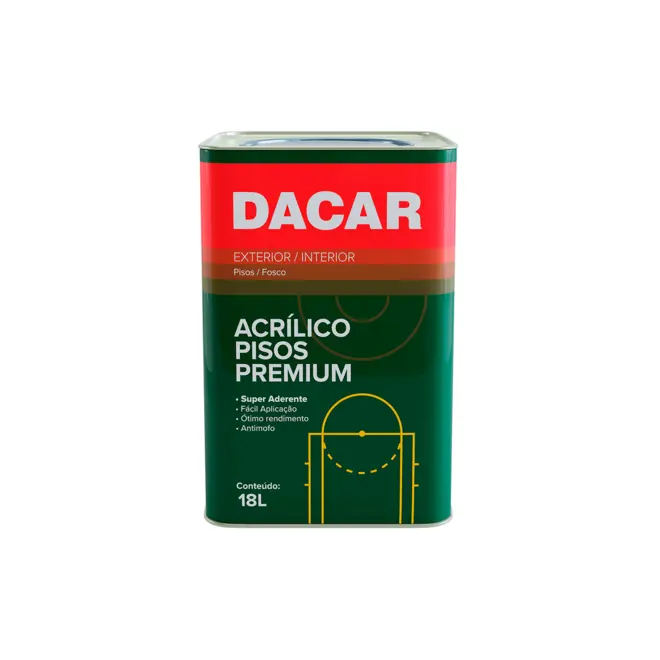 Tinta para Piso 18L Azul Dacar