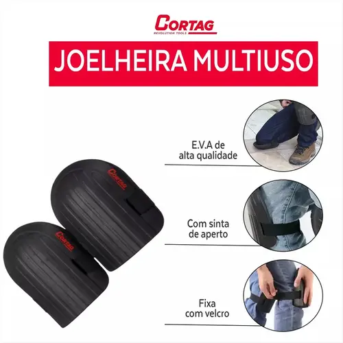 Joelheira EVA para Assentamento de Pisos 60538 Cortag