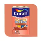 Resina Impermeabilizante Proteção Sol&Chuva 18L Vermelho Oxido Coral