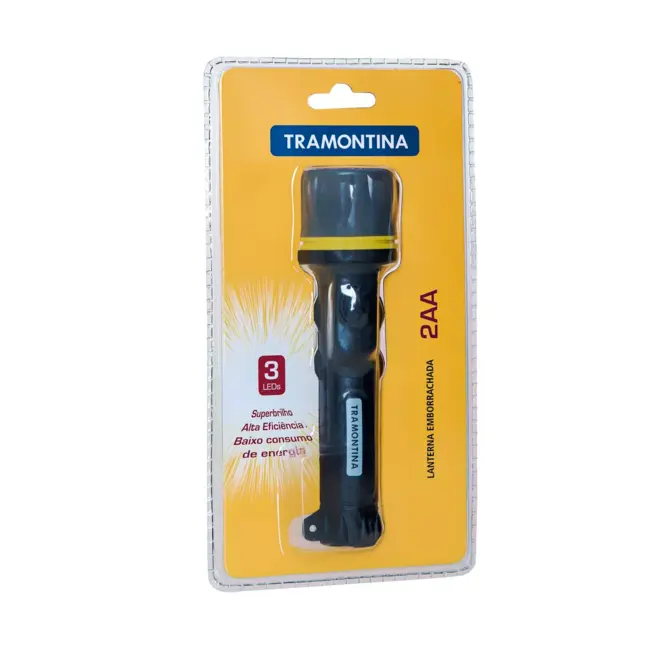 LANTERNA PLASTICA 2AA TRAMONTINA